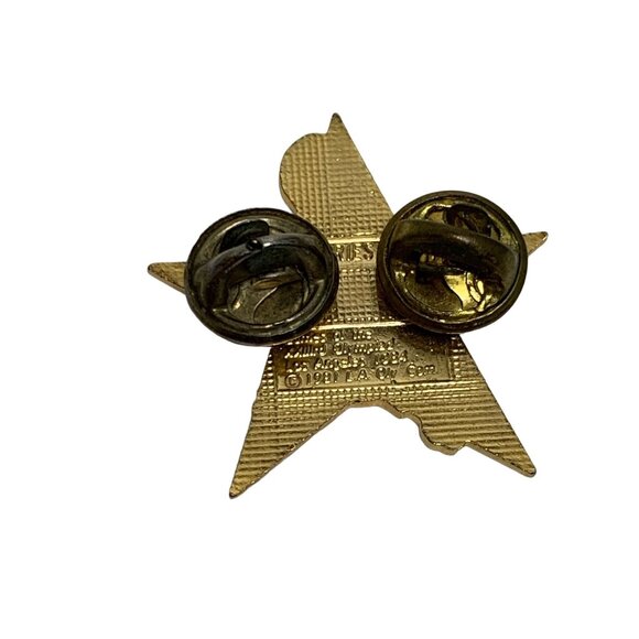 Sam the Eagle Tennis Star Lapel Pin Los Angeles Summer Olympic Games 1984 - Picture 4 of 6